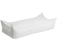 Pouf rectangulaire pour enfant Pouf pour enfant Fauteuil pour enfant, Boucle, Blanc
