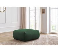 Pouf rectangulaire VOLTAIRE vert BOBOCHIC Vert