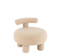 Pouf rond avec dossier Bou eige