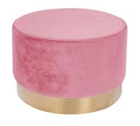 Pouf Rond Déco "Nano" 55cm Rose Foncé