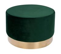 Pouf Rond Déco "Nano" 55cm Vert