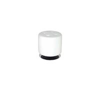 Pouf Rond Design "Hava" 40cm Blanc