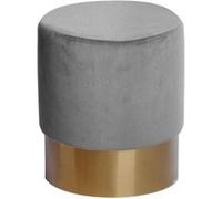 Pouf Rond Design "Nano" 42cm Gris