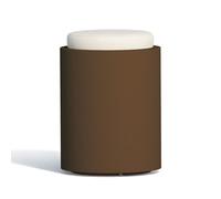 POUF ROND TABOURET SIÈGE COULEURS HYDROFUGE JARDIN BORD DE PISCINE APPUI