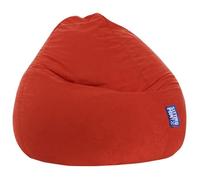 Pouf - SITTING POINT - Easy XXL - Tomate - Tissu - Contemporain - 80x130 cm - Intérieur - Salon - Adulte XXL