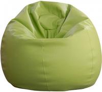 Pouf SOFTY,Polyuréthanesimili cuir, vert, 60x105 cm