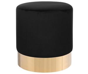 Pouf SOPHIA Noir Velours