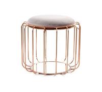 Pouf & Table d'Appoint Comfortable 50cm Violet Clair & Rose