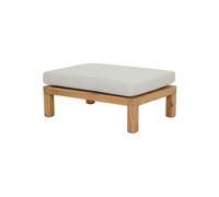 Pouf/Table d'appoint de jardin 40x90x60 bois d'acacia naturel Relax