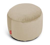 Pouf/tabouret velours Point H 35cm / Ø 50cm