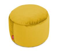 Pouf/tabouret velours Point H 35cm x Ø 50cm