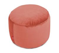 Pouf/tabouret velours Point H 35cm x Ø 50cm