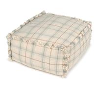 Pouf tissé Blue Sage (40x40 cm)