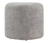 - Pouf en polyester Peg gris