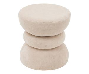 Pouf Totem "Ritem" 36cm Beige