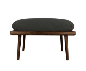 Pouf Umage Lounge Around Shuffle en Chêne Foncé/argent Sterling