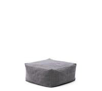 Pouf Vedell 100% PET, bleu foncé, 60 x 60 x 30 cm
