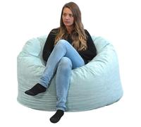 Pouf Velours Côtelé - 100 cm Bananair Vert