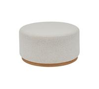 Pouf XL Nesky blanc - Atmosphera createur d'interieur