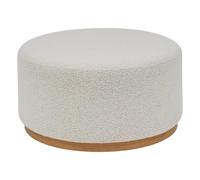 Pouf XL Rond "Nesky" 81cm Blanc