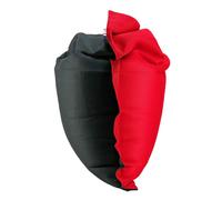 Pouf xxl 125 x 175 - anthracite/rouge