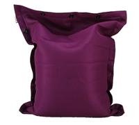 Shelto Pouf Géant Flottant Tissu Mesh3D Aubergine - 125 x 175 cm - Polyester - Piscine/Extérieur/Intérieur - Housse Lavable - Fabriqué en France