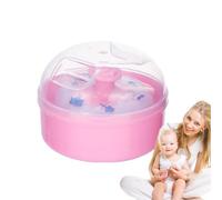 Pouffle en pour tout-petit, puce de carrosserie et étui - applicateur de bouffée en en vrac doux, produits de soins de de corps nouveau-né | Pouffle de à changement de couc