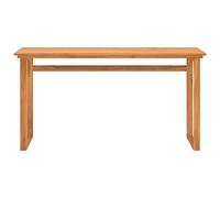 POUFGDR Bureau Bois De Teck Massif 120x45x75 Cm