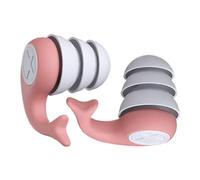 Pougle d'oreille de natation pour femmes, bouchons d'oreille annulant le bruit en silicone - Plug d'isolation sonore de silicone anti-bruit | Équipement de bain Protecteur auditif en silicon