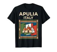 Pouilles Italie Trulli Maisons Voyage T-Shirt