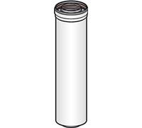 Poujoulat - Element droit DUALIS GASALU G.A Aluminium diametre : 80-125 Lg : 500 mm Gaz Ref. ED 500 80 G.A