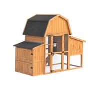 Poulailler 6 poules bois de sapin