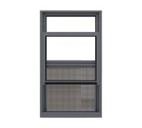 Poulailler à fenêtre coulissante avec écrans pour la ventilation, durable et facile à installer, idéal pour cuisine, magasin, atelier, sous-sol et maison de jeu