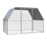 Poulailler d'extérieur 3 x 2 x 2 m Acier galvanisé 02_0001723