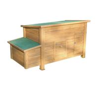 Poulailler en bois Kerbl Florentina Beige 146x74x80 cm