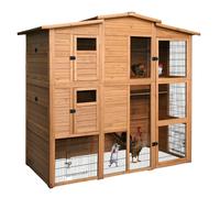 Poulailler en bois Kerbl Marron 222x115x200 cm