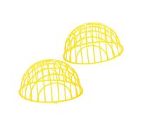 Poulailler Mobile D'extérieur : Cage Ronde en Plastique De 20 cm - Enclos À Volailles Enroulable pour Poules, Lapins, Canards - Boule De Poulailler pour Une Utilisation dans