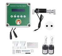 Poulailler, Ouvre-poulailler Automatique, Actionneurs Linéaires, Kit De Moteur De Porte De Poulailler électrique Avec Capteur De Lumière, Télécommande 100 à 240 V(EU)