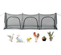 Poulailler portable d'extérieur pour animaux domestiques - Grand poulailler pop-up pour petits animaux - enclos pour poulailler pour filet de jardinage en plein air