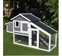 Poulailler Toit Plastique Jusqu'à 4 Poules Toit Plastique Ondulé