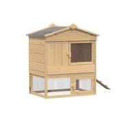 Poulailler - vidaXL - 42012463 - Bois de pin - Marron - 75x59x60 cm