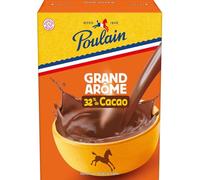 POULAIN - Chocolat en Poudre Grand Arôme | Savoureux goût chocolaté onctueux | Pour boissons chaudes réconfortantes | la boite de 250 g | LOT DE 4