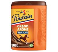 POULAIN - Chocolat en Poudre Intense au Grand Arôme, Saveur Riche et Onctueuse (Boîte 800g) - Lot de 3 - vendu par Lot