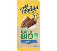 Poulain Chocolat Lait -30% Sucre 2 x 85 g