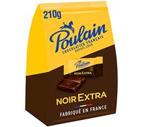 Poulain Chocolat Noir Extra Carres 210 g