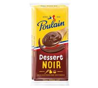 POULAIN - Chocolat Noir Intense pour Pâtisserie Savoureuse, Texture Fondante (2x180g) - Le Lot De 3