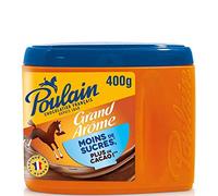 POULAIN - Grand Arôme Moins De Sucre 400G - Quatre Articles