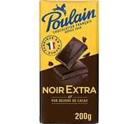 POULAIN - Noir Extra 200G - ( Lot De 4 )