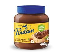 POULAIN - Pâte à Tartiner Chocolat Noisettes Sans Huile de Palme, Texture Onctueuse (Pot 400g) - Le Lot De 3