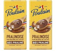Poulain Tablette Chocolat Pralinoise 180 g